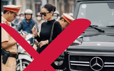 Á hậu Lê Phương Thảo ‘đu trend’ ghép ảnh AI bị xử phạt giao thông, dân mạng chỉ trích