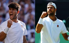 Xác định cặp bán kết đơn nam đầu tiên của Wimbledon 2025