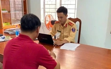 Xử phạt tài xế vượt ẩu trên đèo Khánh Lê, suýt gây tai nạn với xe đối diện