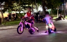 Đà Nẵng: Buộc dừng kinh doanh xe điện trẻ em không phép tại công viên