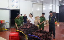 Sản xuất thịt trâu gác bếp rồi dán mác Hà Giang để bán