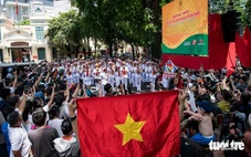Ấn tượng chương trình Nhạc hội Cảnh sát thế giới 2025 quanh Hồ Gươm