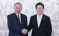 Lễ đón Tổng Bí thư Tô Lâm và Phu nhân thăm cấp Nhà nước Đại Hàn Dân quốc