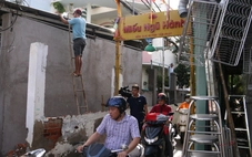 Phường Phú Thuận mở rộng nhiều tuyến hẻm trên đường Huỳnh Tấn Phát
