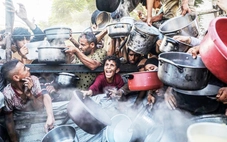 Gaza 'da bọc xương'
