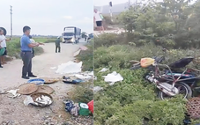 Một phụ nữ băng qua đường sắt, bị tàu hỏa đâm tử vong