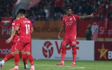 Công An Hà Nội đấu Thể Công - Viettel (hiệp 1) 1-1: Alan cân bằng tỉ số