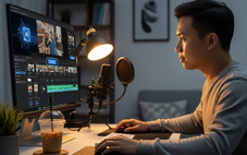 'Hậu trường' AI chuyển văn bản thành video trong vài phút