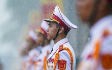 16.000 cán bộ, chiến sĩ đội mưa trong buổi tổng hợp luyện diễu binh