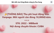 Nhiều nhóm cộng đồng bỗng thông báo... thu phí thành viên, nội dung 'Cuba'
