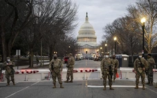 Ảnh lan truyền về quân đội Mỹ ở Washington DC là cũ