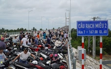 Cầu Rạch Miễu 2 thông xe, đi lại thế nào?