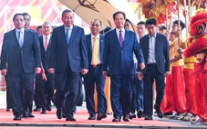 Tổng Bí thư Tô Lâm, Thủ tướng Phạm Minh Chính dự khánh thành Trung tâm hội chợ triển lãm quốc gia