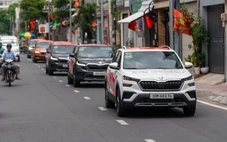 Hơn chục xe Skoda khởi động hành trình ‘Từ Độc Lập tới Thống Nhất’, xuyên Việt hơn 2.000km
