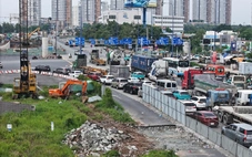 Nút giao An Phú chậm tiến độ: Có nhà thầu cả năm chỉ làm được 7% khối lượng