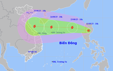 Bão số 5 có thể càng đi càng mạnh, giật cấp 14, mưa 600mm