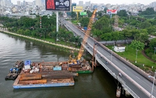 Làm sao nâng cầu Bình Triệu 1 mà xe cộ vẫn chạy bình thường?