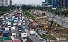 Toàn cảnh nút giao An Phú: Cửa ngõ phía đông TP.HCM chậm tiến độ