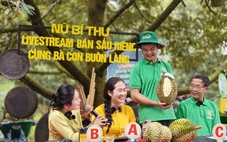Nữ bí thư xã livestream bán sầu riêng