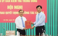 Bộ Chính trị chuẩn y ông Lê Văn Thành làm phó chủ nhiệm Ủy ban Kiểm tra Trung ương