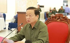 Phó thủ tướng chủ trì họp ứng phó mưa lớn, nguy cơ sạt lở do bão số 5