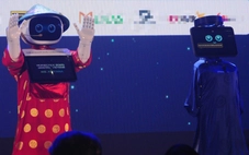 Dàn robot khách sạn ra mắt tại triển lãm công nghệ ngành dịch vụ du lịch quy mô nhất nước