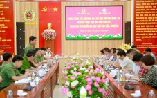 Bộ Công an làm việc với Nghệ An khắc phục hậu quả bão Kajiki tại Khu di tích Kim Liên