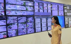 Cảnh sát giao thông TP.HCM dùng flycam để phân luồng giao thông từ xa vào dịp lễ 2-9