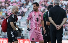 Messi chấn thương rời sân phút thứ 11, Inter Miami thắng 'hú vía'