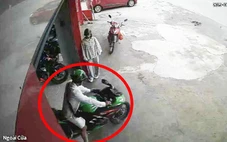 Người đàn ông cuỗm xe phân khối lớn, để 'người yêu' lại ở cửa hàng