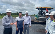 Hơn 2.500 công nhân, kỹ sư làm xuyên lễ 2-9 trên tuyến cao tốc Cần Thơ - Cà Mau