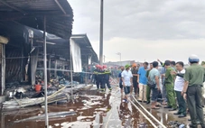 Khởi tố, bắt tạm giam nghi phạm đốt nhà làm cháy chợ Thanh Tùng