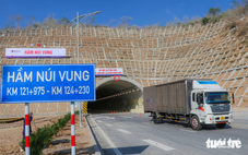 1.160 tỉ đồng hoàn thiện hầm Núi Vung trên cao tốc Cam Lâm - Vĩnh Hảo