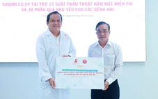 Saigon Co.op góp phần thay đổi cuộc đời em nhỏ qua những ca phẫu thuật nụ cười đầy nhân ái