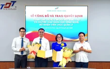 Trường ĐH Tôn Đức Thắng ra mắt Trung tâm đổi mới sáng tạo và Chuyển giao KHCN