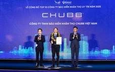 Chubb Life Việt Nam tiếp tục vào Top 10 công ty bảo hiểm uy tín