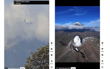 Sự thật về UFO khổng lồ phía trên núi lửa ở Mexico