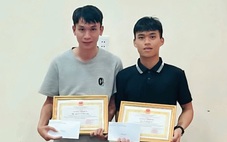 Khen thưởng 2 thanh niên nhảy sông cứu người tự tử rồi lặng lẽ về nhà