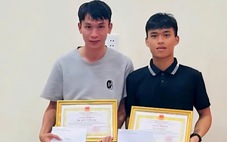 Khen thưởng 2 thanh niên nhảy sông cứu người tự tử rồi lặng lẽ về nhà