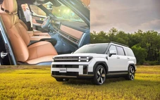 Hyundai Santa Fe làm mới nội thất ở Việt Nam, giá bán không đổi