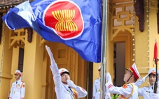 Lễ thượng cờ đón tuổi 58 của ASEAN tại Hà Nội và TP.HCM