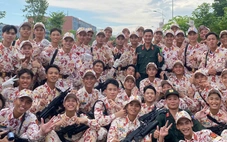 Chiến sĩ tập buổi cuối diễu binh: 'Chào thao trường những ngày nắng lửa, mưa dông'
