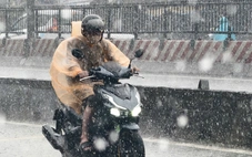 TP.HCM chiều tối vẫn còn mưa, sắp tới mưa còn tăng