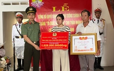 Trao bằng Tổ quốc ghi công cho liệt sĩ Nguyễn Đông Cánh