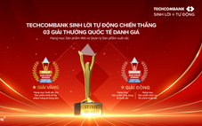 Sản phẩm Techcombank Sinh Lời Tự Động giành giải vàng Stevie Awards