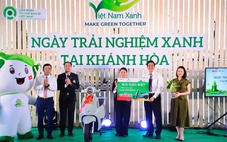 Nữ sinh đại học Nha Trang trúng thưởng xe điện Vinfast tại Ngày Trải nghiệm xanh