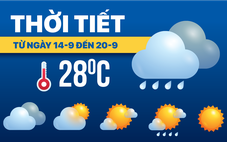 Dự báo thời tiết từ 14-9 đến 20-9: Mưa to nhiều nơi, cảnh báo lũ lụt