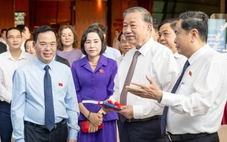 Tổng Bí thư Tô Lâm, Thủ tướng Phạm Minh Chính dự hội nghị chuyên đề Bình dân học vụ số - Quốc hội số