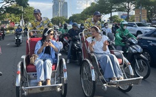 Xích lô Đà Nẵng trang bị công nghệ thuyết minh 15 thứ tiếng