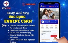 Cài đặt app EVNCPC CSKH để kiểm soát tiền điện gia đình
